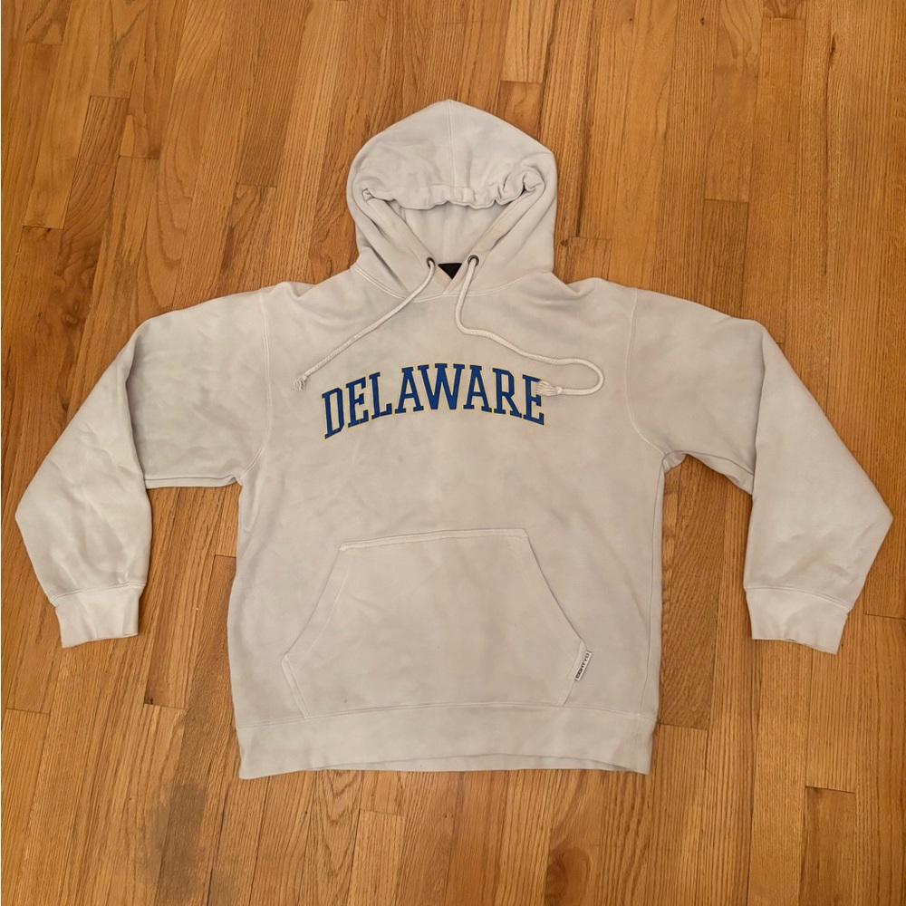 Delaware Classic White Hoodie